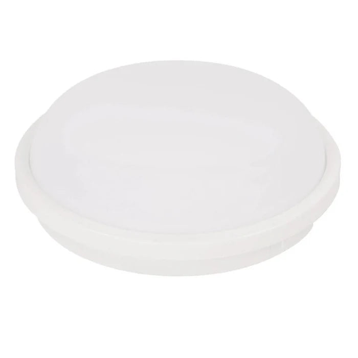 Round White LED Bulkhead 15 Watts