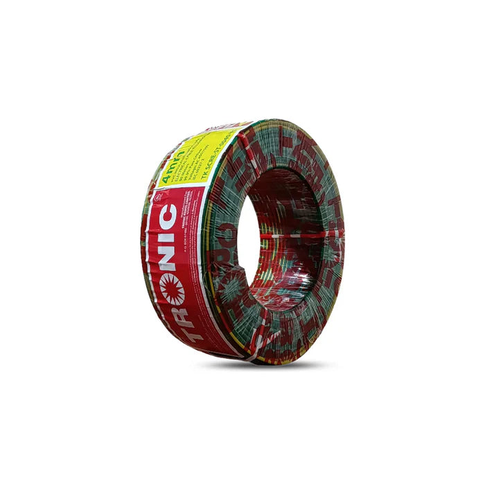 Single Core Cable Stranded 4.0mm - Yellow/Green