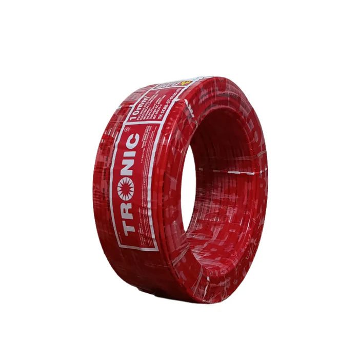 Single Core Cable Stranded - 10mm Red