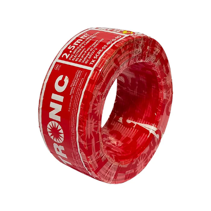 Single Core Cable Stranded 2.5mm - Red